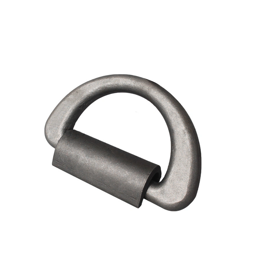 G70 Factory Price Steel Forged Lashing D Ring with Wraps