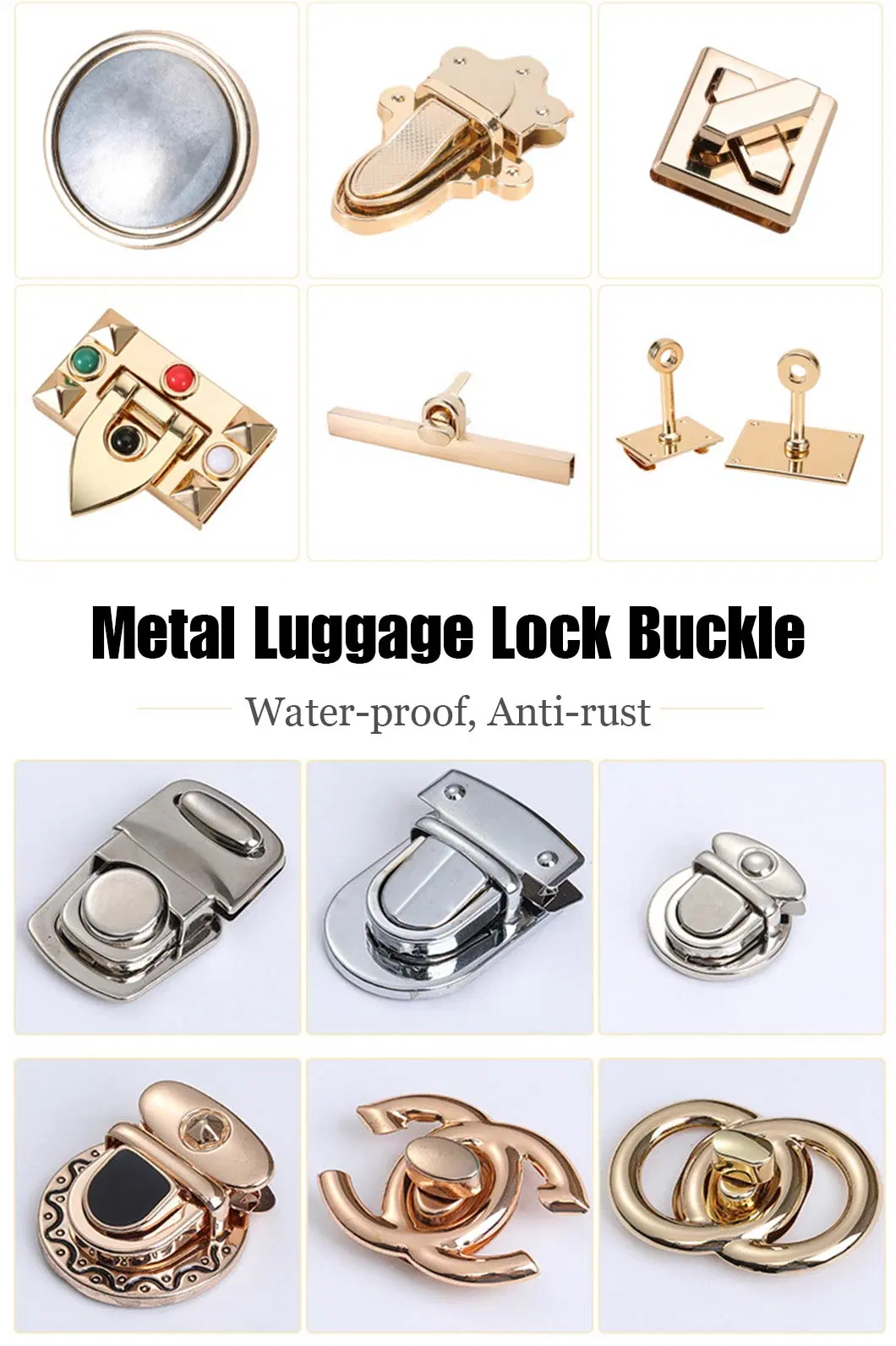 Clothing Accessories Metal Roller Pin Buckle